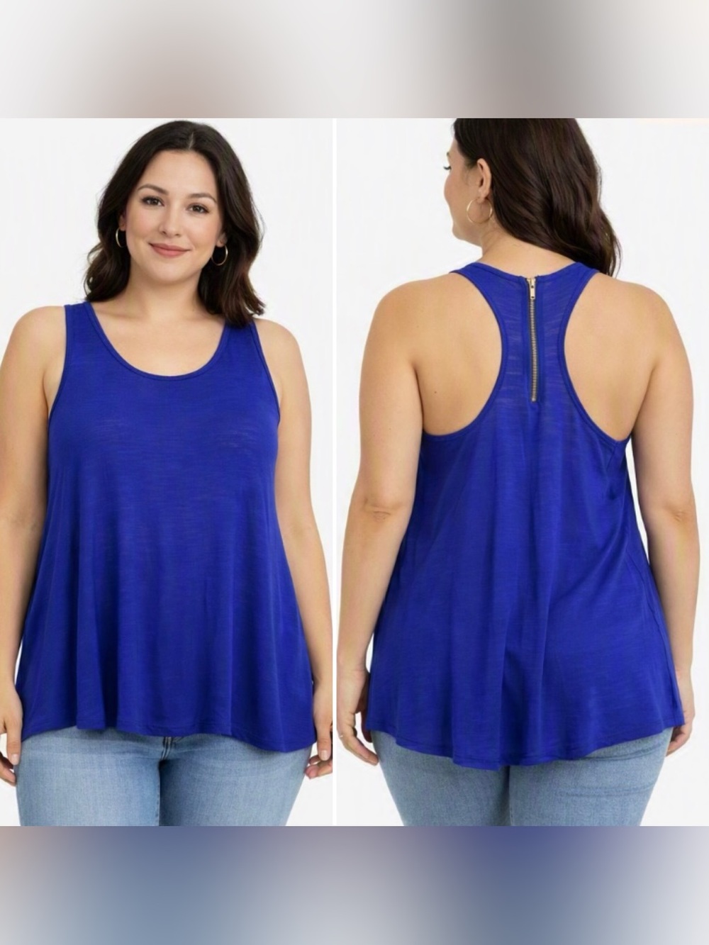 🇺🇸🦅Zipper Razorback A-Line Tank American Eagle Outfitters